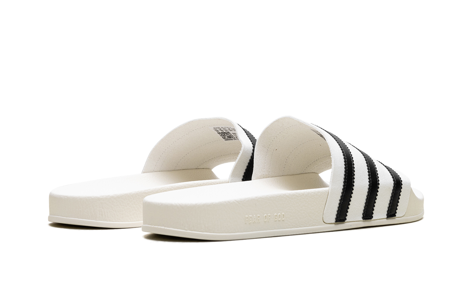 Adidas Fear of God Athletics Adilette Cream White