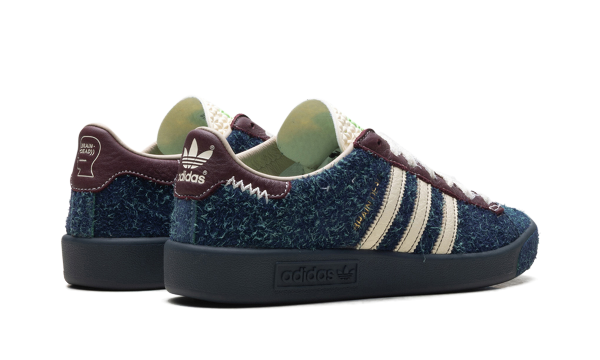 Adidas Forest Hills Brain Dead Green Violet Tone