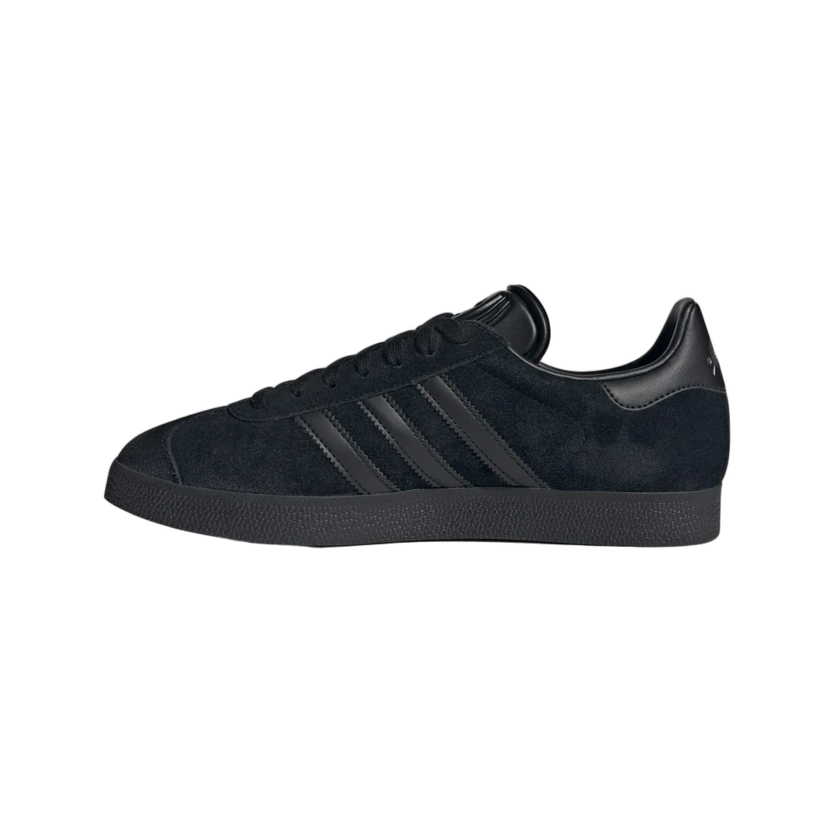 Adidas Gazelle All Black Silver Metallic