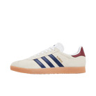 Adidas Gazelle Beige Dark Blue Collegiate Burgundy, Off White/Dark Blue/Collegiate Burgundy (IE0546)