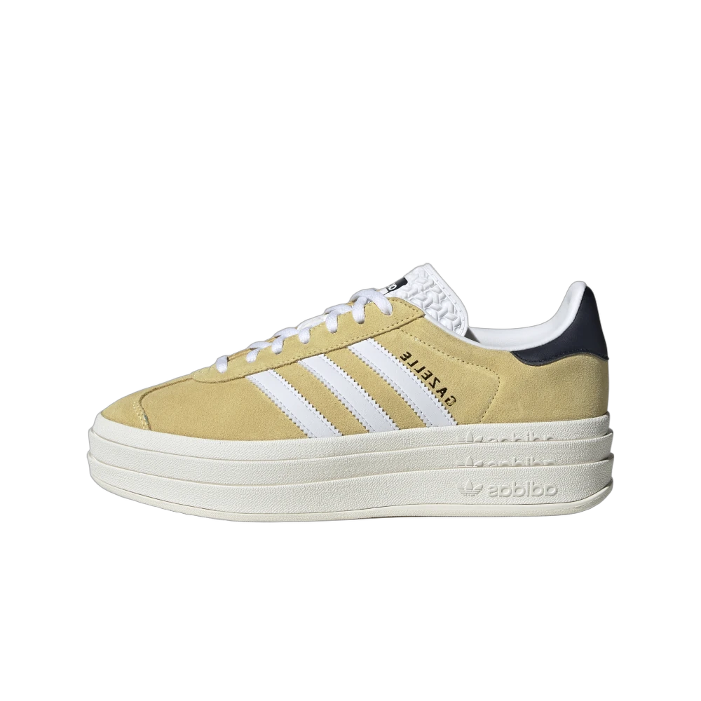 Adidas Gazelle Bold Almost Yellow, Almost Yellow/Cloud White/Legend Ink (HQ6891)