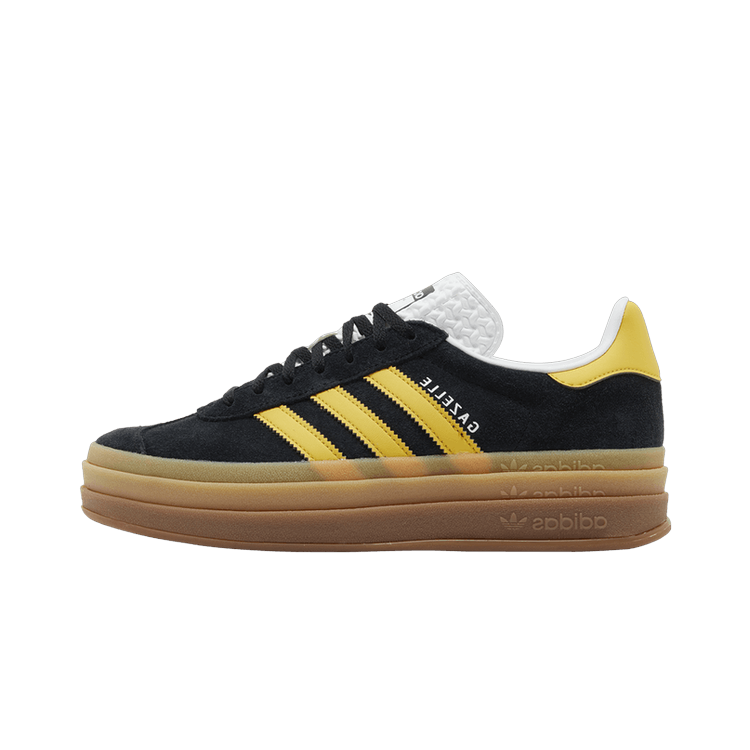 Adidas Gazelle Bold Black Bold Gold, Core Black/Bold Gold/Cloud White (IE0422)