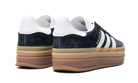 Adidas Gazelle Bold Black White Gum, Core Black/Cloud White/Cloud White (IE0876)