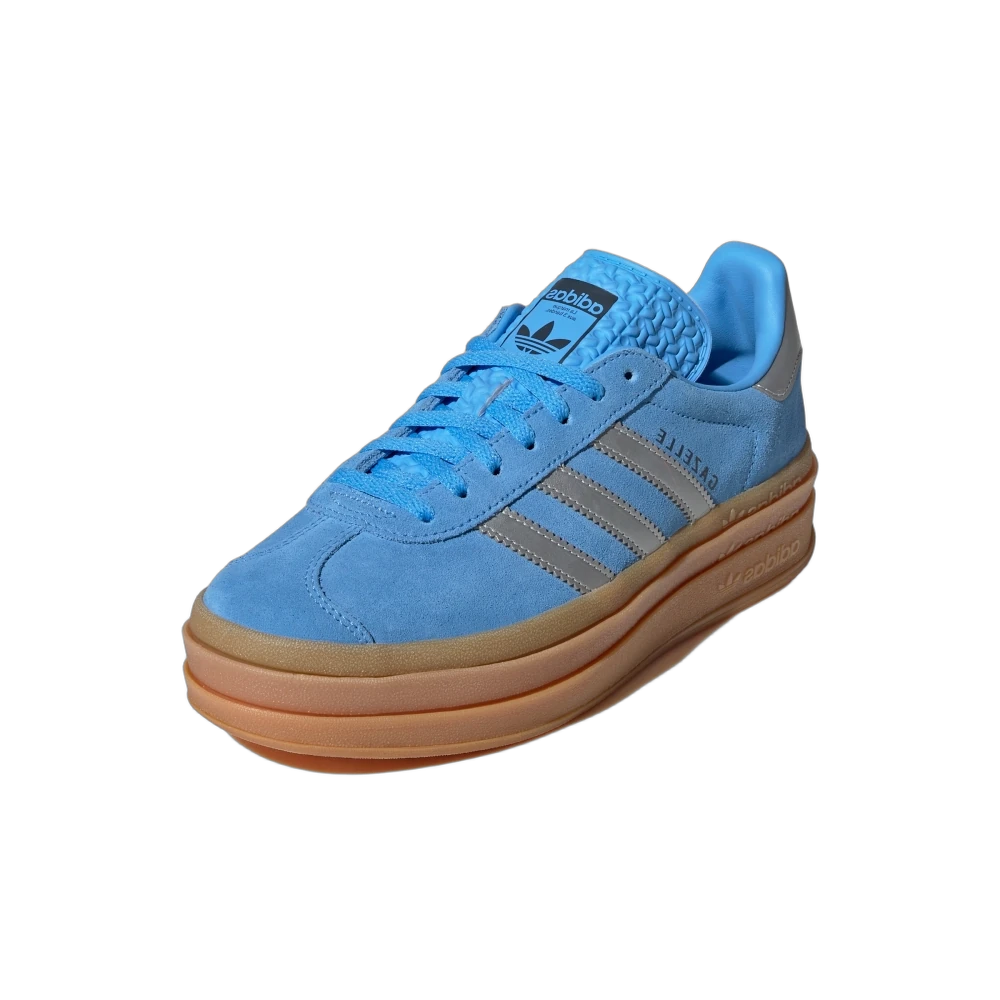 Adidas Gazelle Bold Blue Burst, Blue Burst/Silver Metal/Aurora Ink (JI0327)