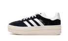 Adidas Gazelle Bold Core Black White, Core Black/Footwear White/Core White (HQ6912)