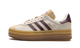 Adidas Gazelle Bold Cream White Maroon