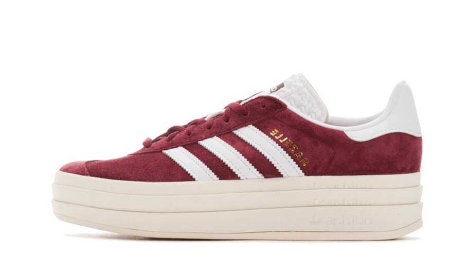 Adidas Gazelle Bold Shadow Red, Shadow Red/Footwear White/Core White (HQ6892)