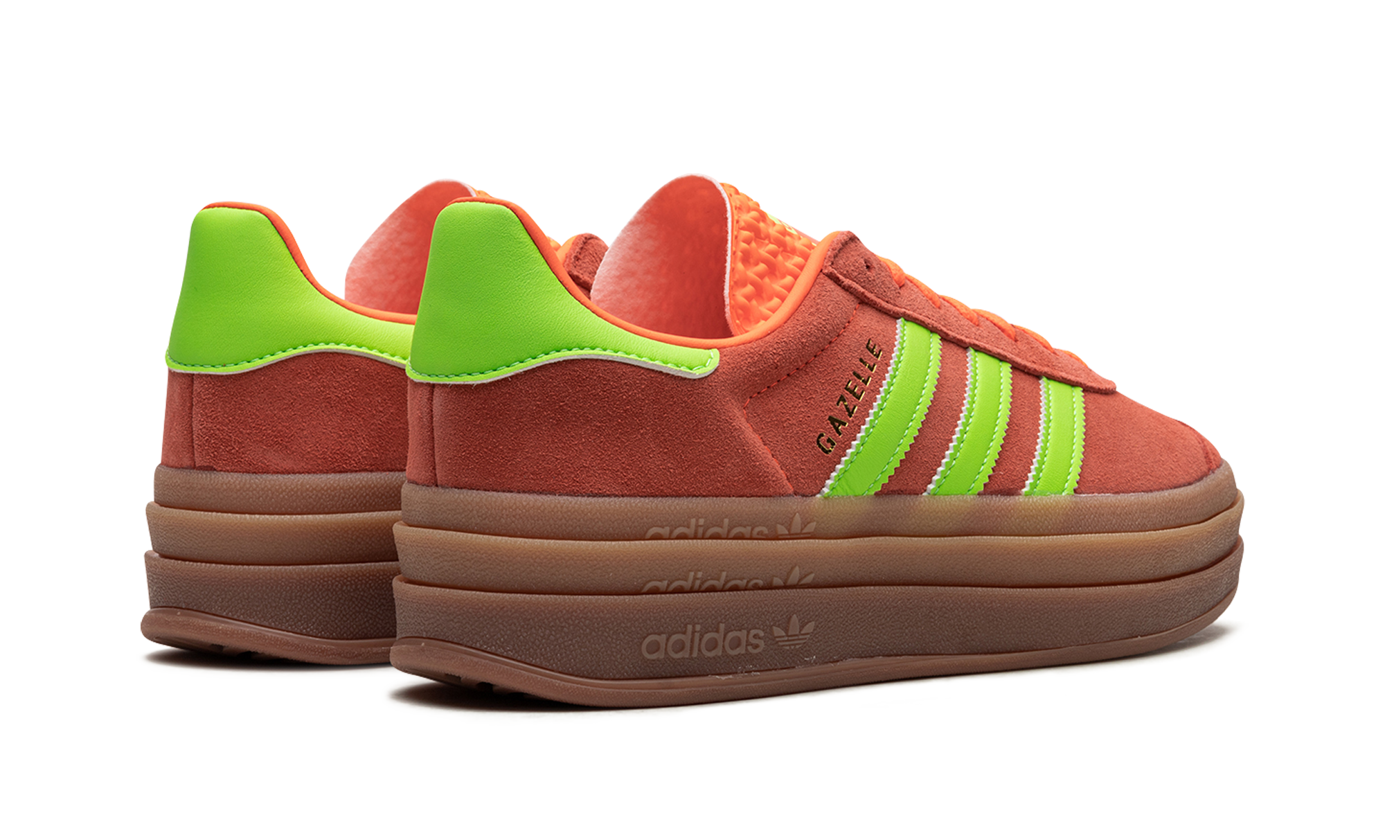 Adidas Gazelle Bold Solar Orange Solar Green
