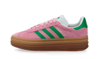 Adidas Gazelle Bold True Pink, True Pink/Green/Cloud White (IE0420)