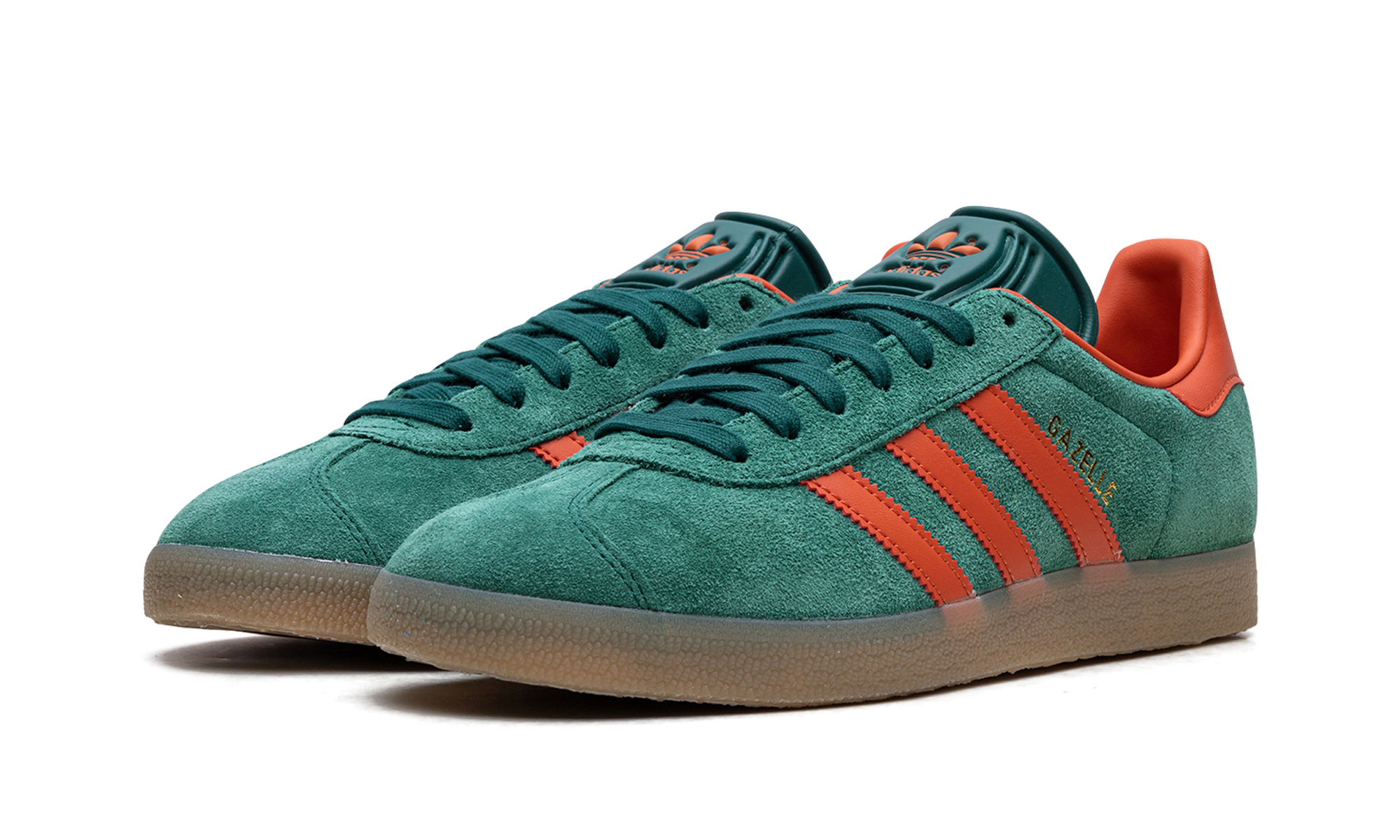 Adidas Gazelle Collegiate Green Preloved Red