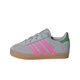 Adidas Gazelle Comfort Closure Halo Silver Lucid Pink Green (TD)