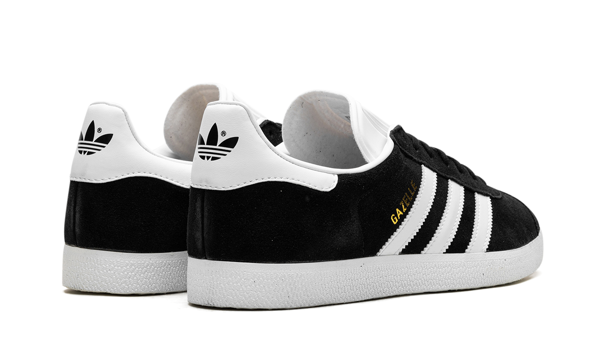 Adidas Gazelle Core Black Cloud White Gold