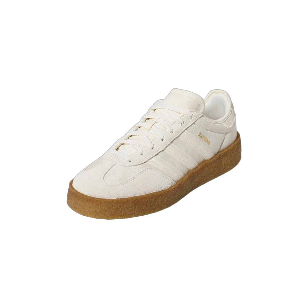 Adidas Gazelle Crepe CLOT By Edison Chen Crew White, Cream White/Core White/Gold Metallic (JR5410)