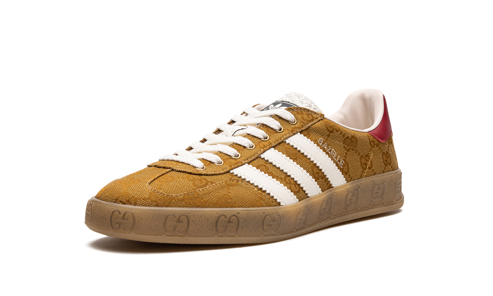 Adidas Gazelle Gucci Original GG Beige Brown