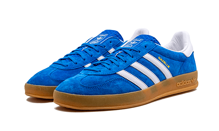 Adidas Gazelle Indoor Blue Bird Cloud White, Blue Bird/Cloud White/Gum (JI2061)