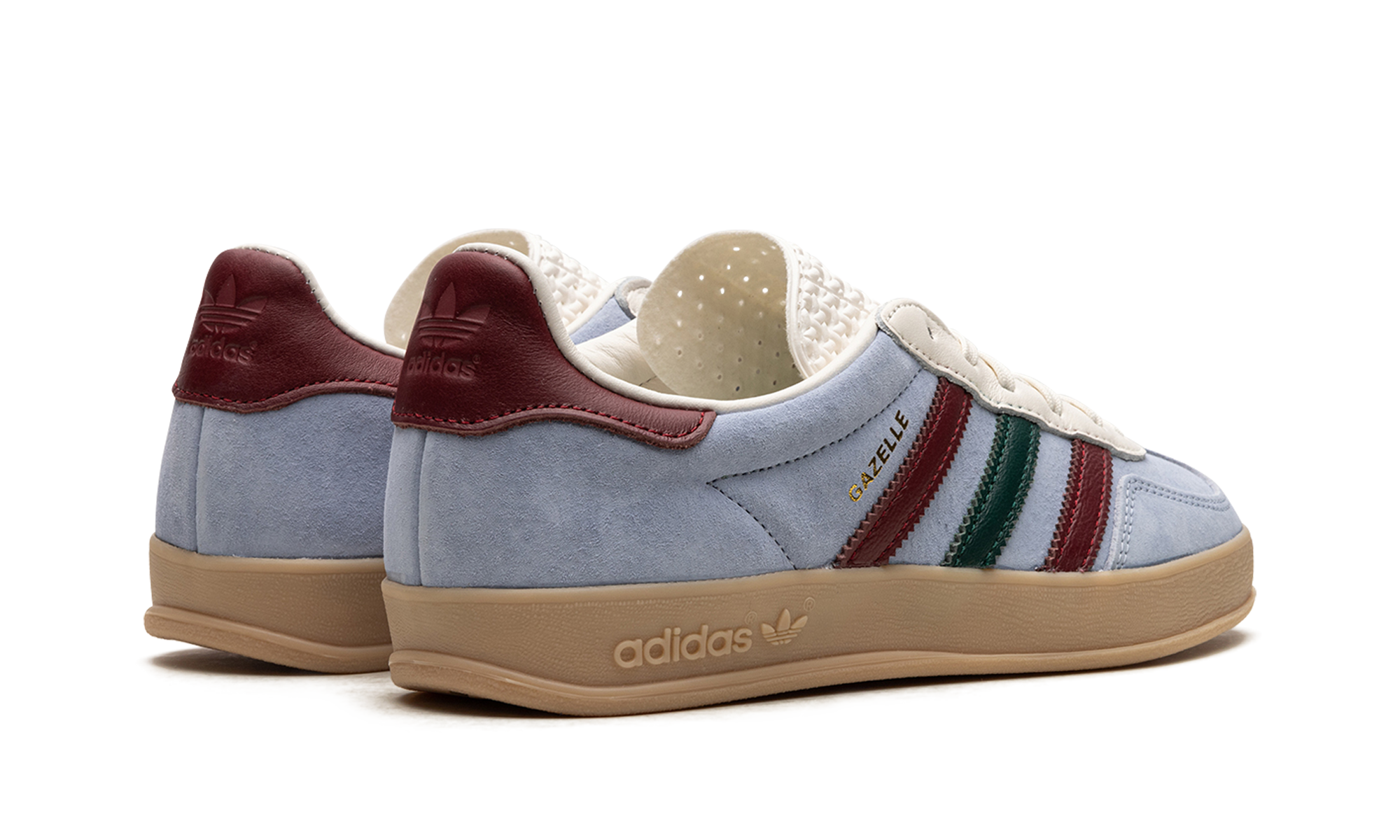 Adidas Gazelle Indoor Blue Dawn Collegiate Burgundy