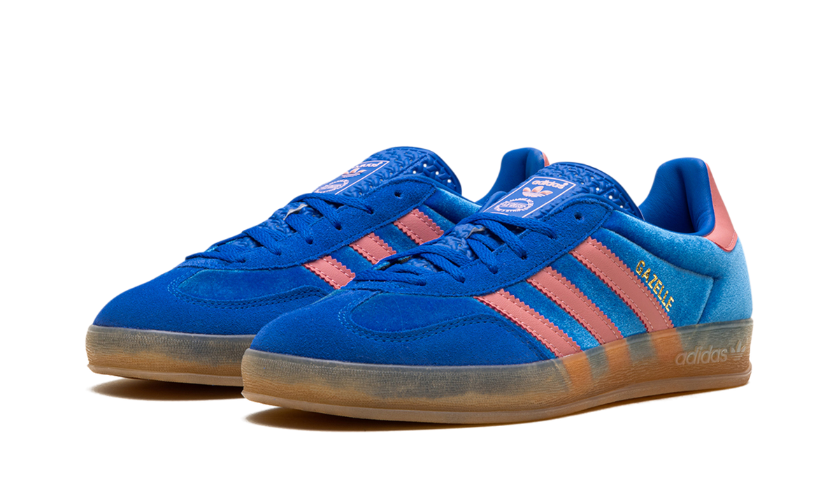 Adidas Gazelle Indoor Blue Semi Pink Spark