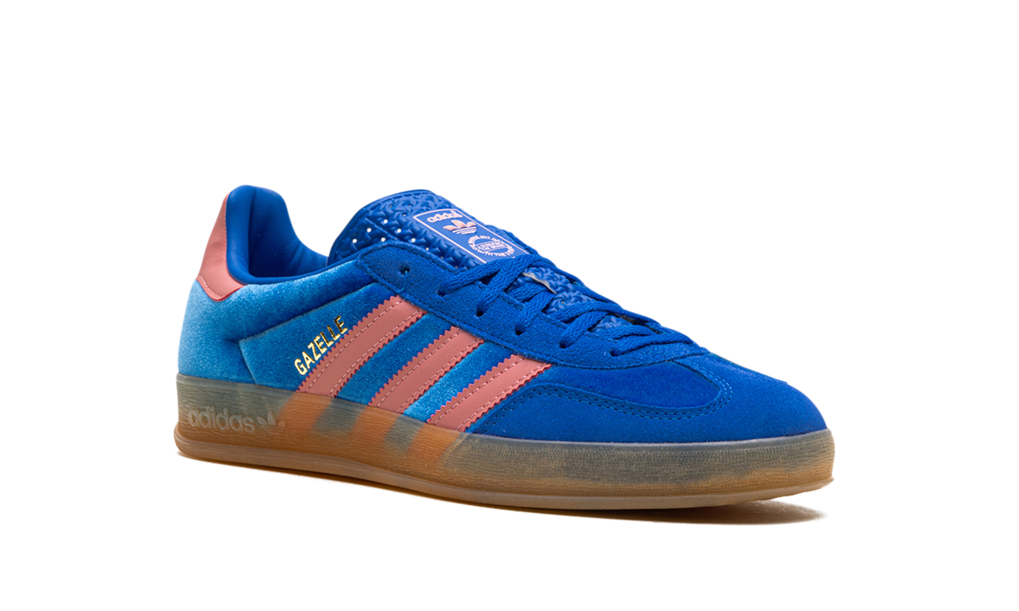 Adidas Gazelle Indoor Blue Semi Pink Spark