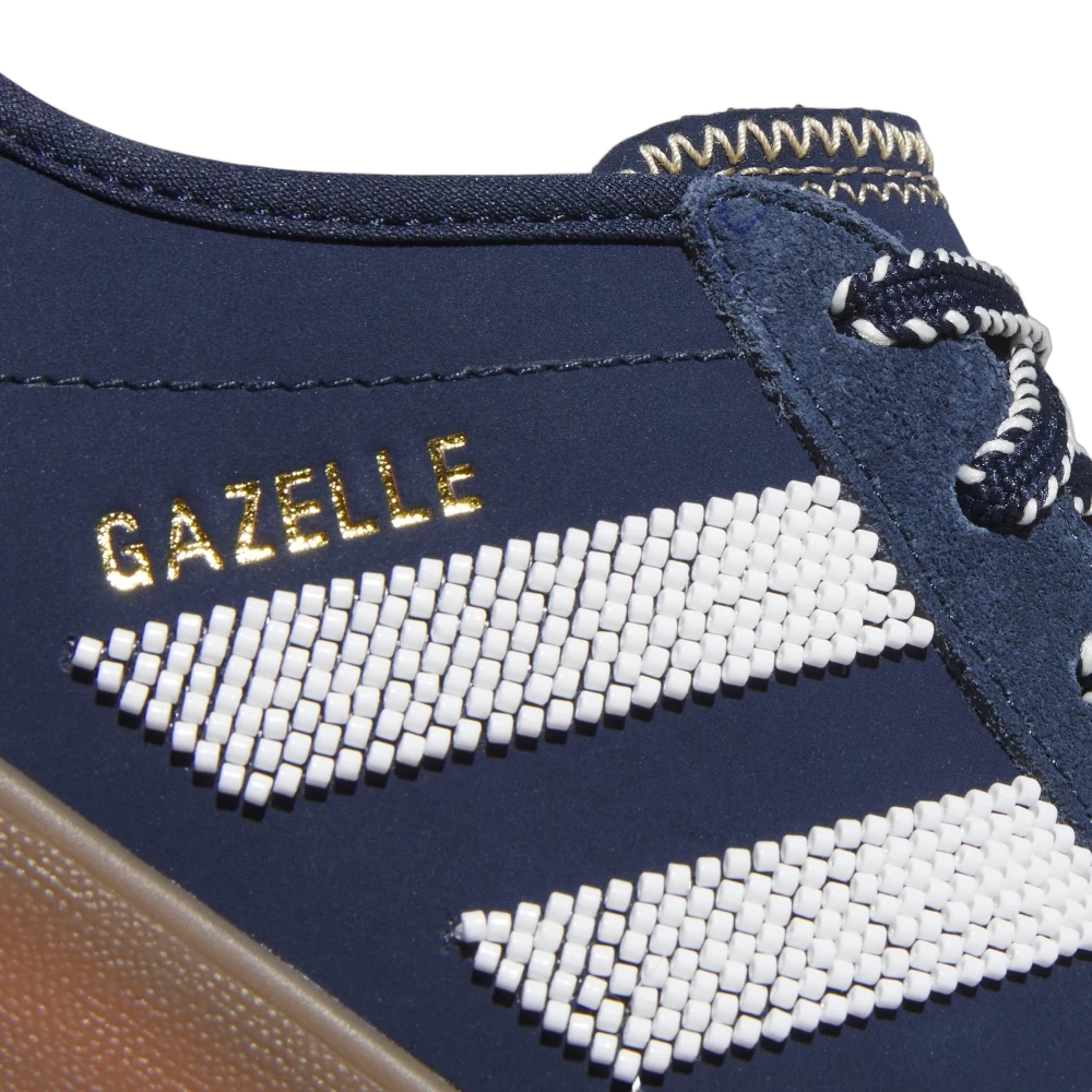 Adidas Gazelle Indoor CLOT By Edison Chen Collegiate Navy, Collegiate Navy/Off White/Gum 2 (IH3725)