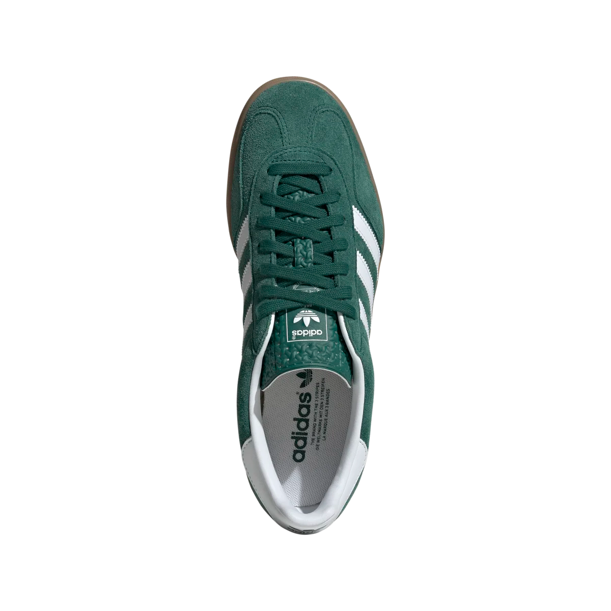 Adidas Gazelle Indoor Collegiate Green Cloud White Gum, Collegiate Green/Cloud White/Gum (JI2062)