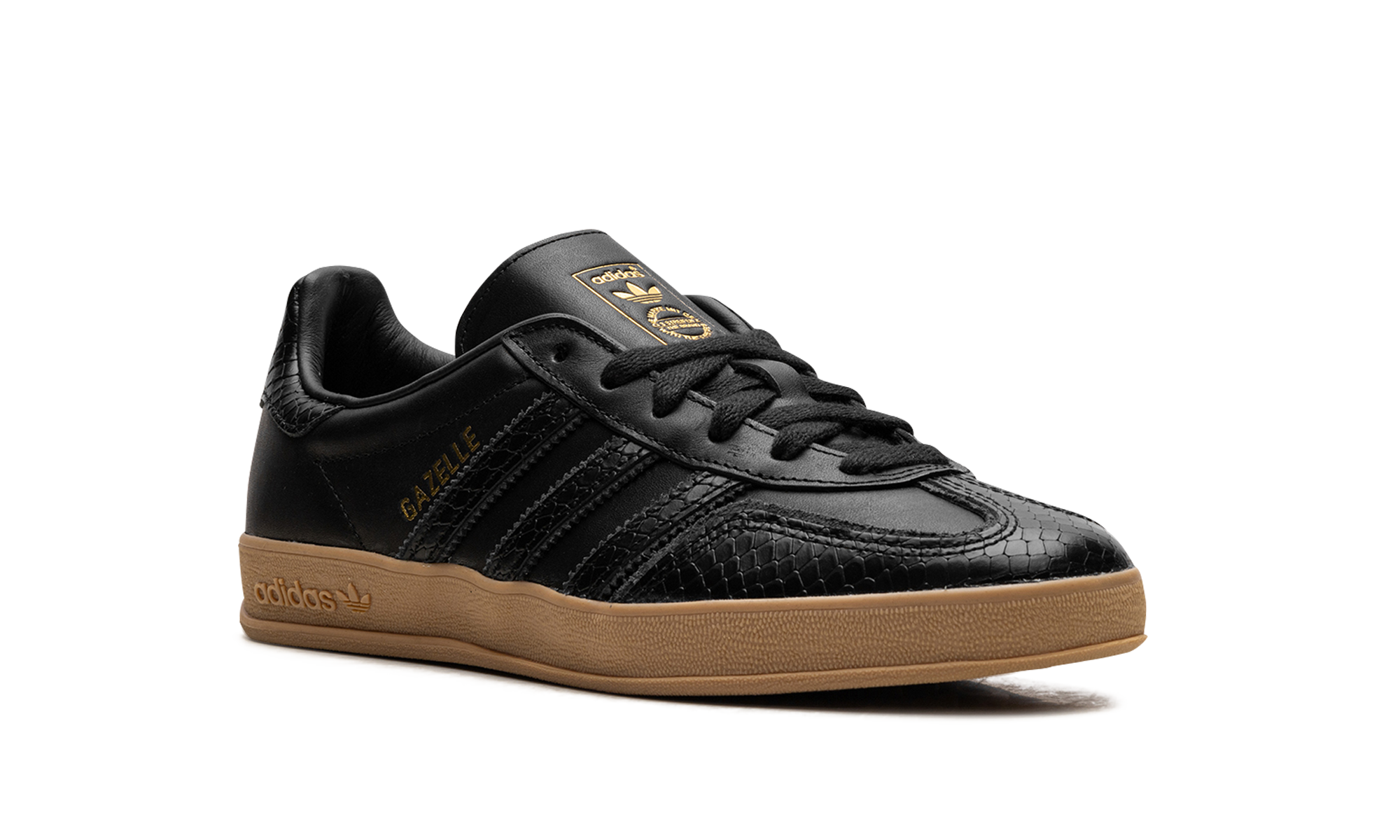 Adidas Gazelle Indoor Core Black Snakeskin