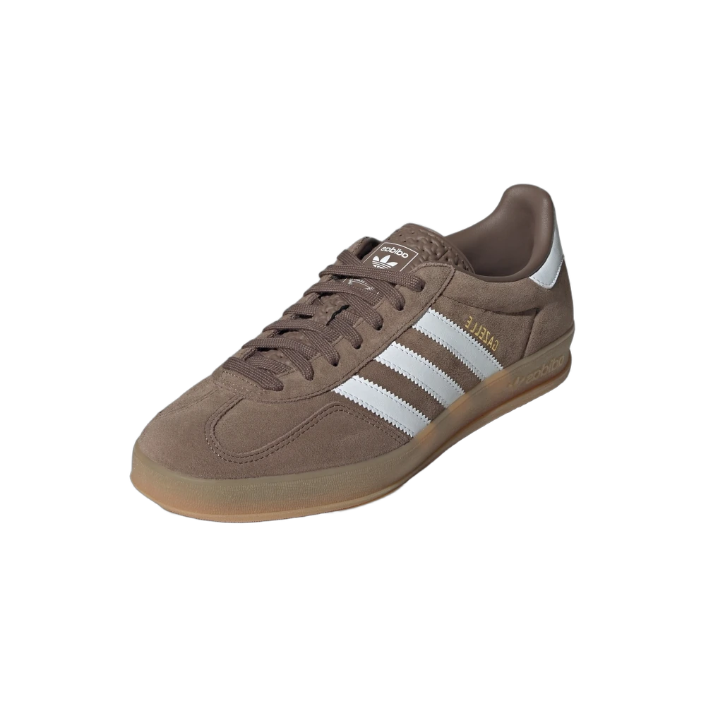 Adidas Gazelle Indoor Earth Strata White Gold Metallic, Earth Strata/Cloud White/Gold Metallic (JQ0175)