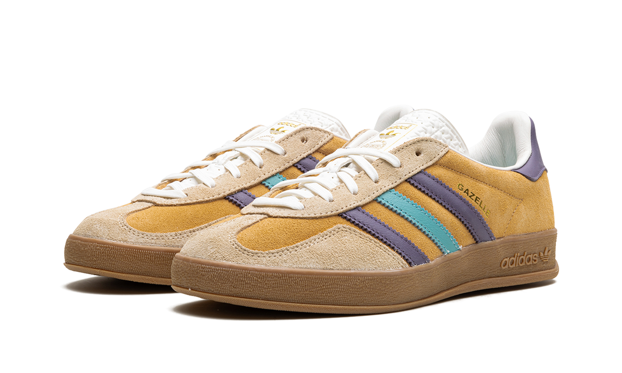 Adidas Gazelle Indoor Glow Orange Shadow Violet