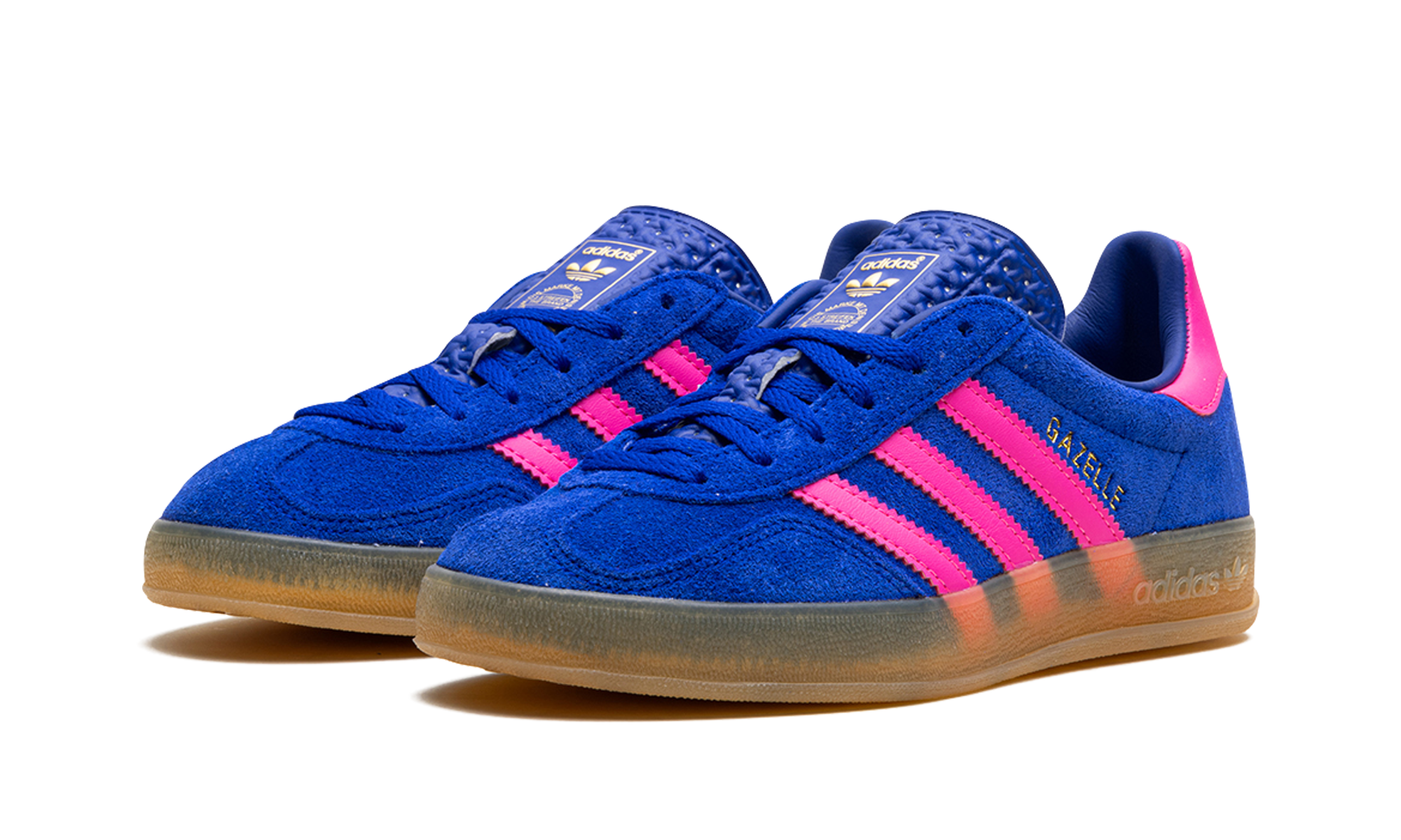 Adidas Gazelle Indoor Lucid Blue Pink