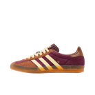 Adidas Gazelle Indoor Maroon Almost Yellow, Maroon/Almost Yellow/Preloved Brown (JI0324)