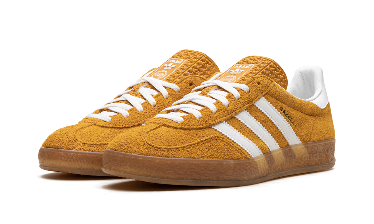 Adidas Gazelle Indoor Orange Peel White