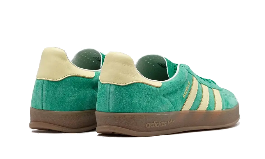 Adidas Gazelle Indoor Semi Court Green, Semi Court Green/Almost Yellow/Gum (IH7500)