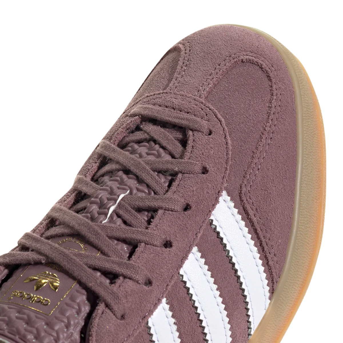 Adidas Gazelle Indoor Shadow Fig, Shadow Fig/Footwear White/Gum (IH5483)
