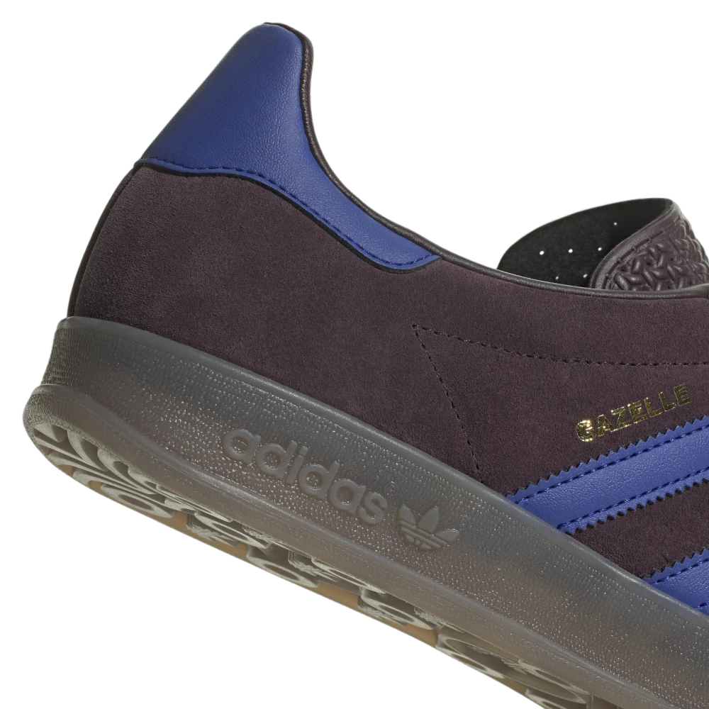 Adidas Gazelle Indoor Shadow Maroon Semi Lucid Blue