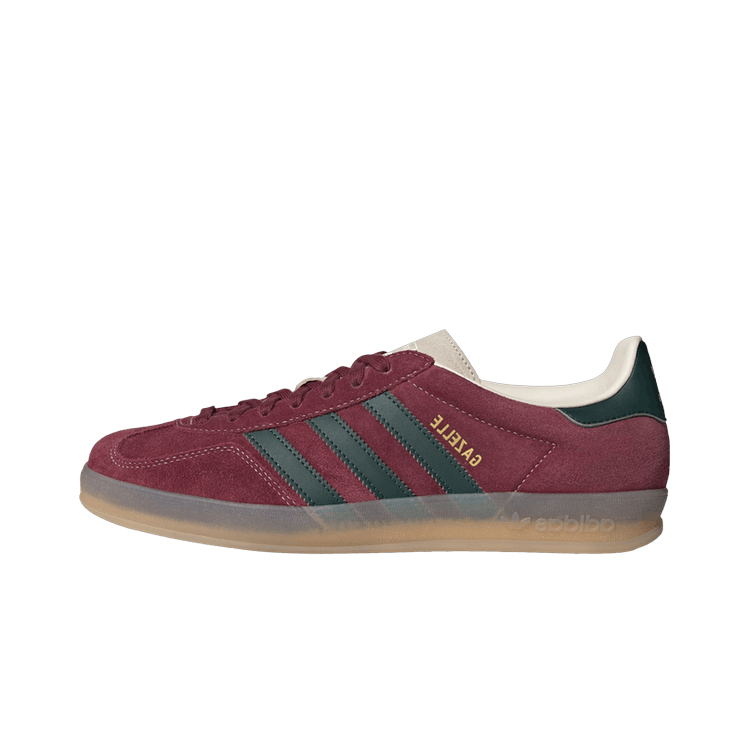 Adidas Gazelle Indoor Shadow Red Shadow Green, Shadow Red/Shadow Green/Wonder White (JH5403)