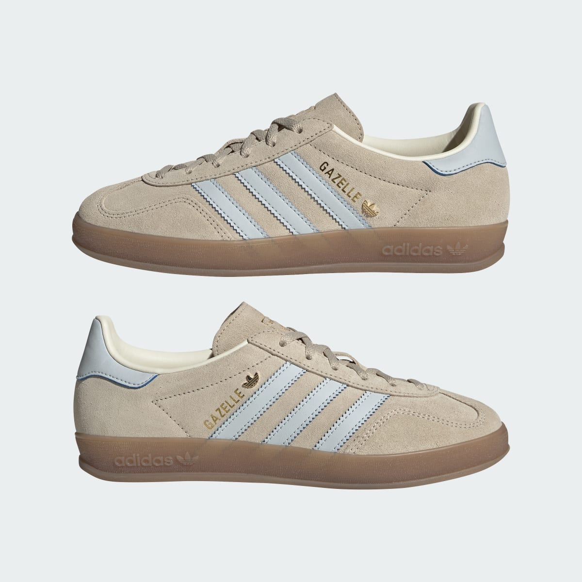 Adidas Gazelle Indoor Wonder Beige Halo Blue