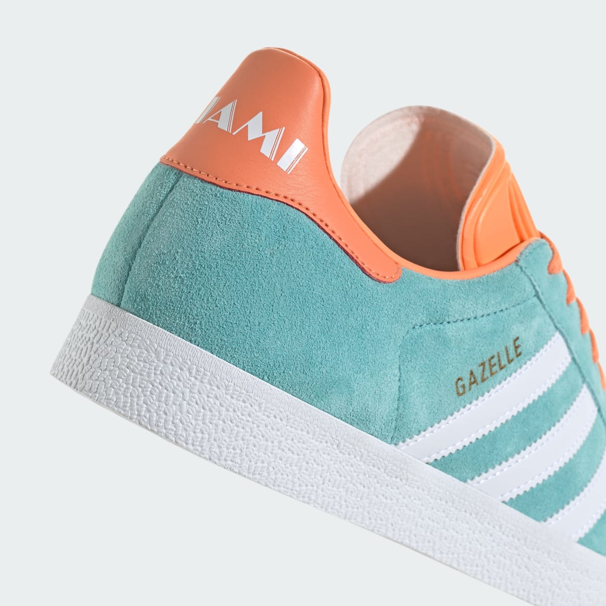 Adidas Gazelle Inter Miami South Beach, Easy Mint/White/Pink (IH2627)
