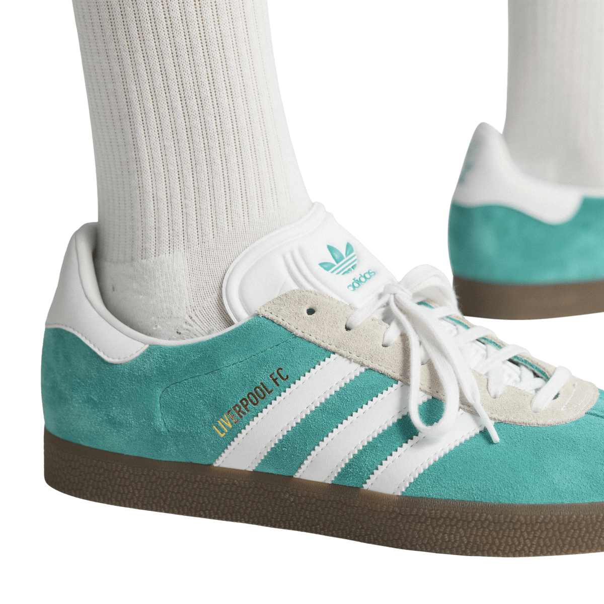 Adidas Gazelle Liverpool FC Third Kit Sea Green