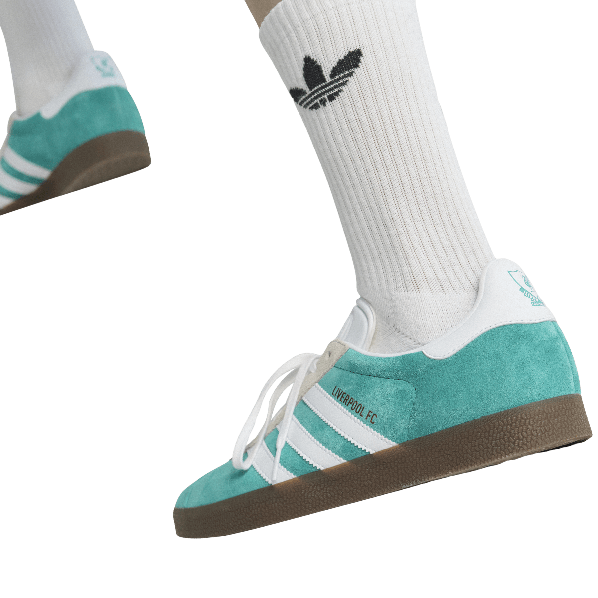 Adidas Gazelle Liverpool FC Third Kit Sea Green