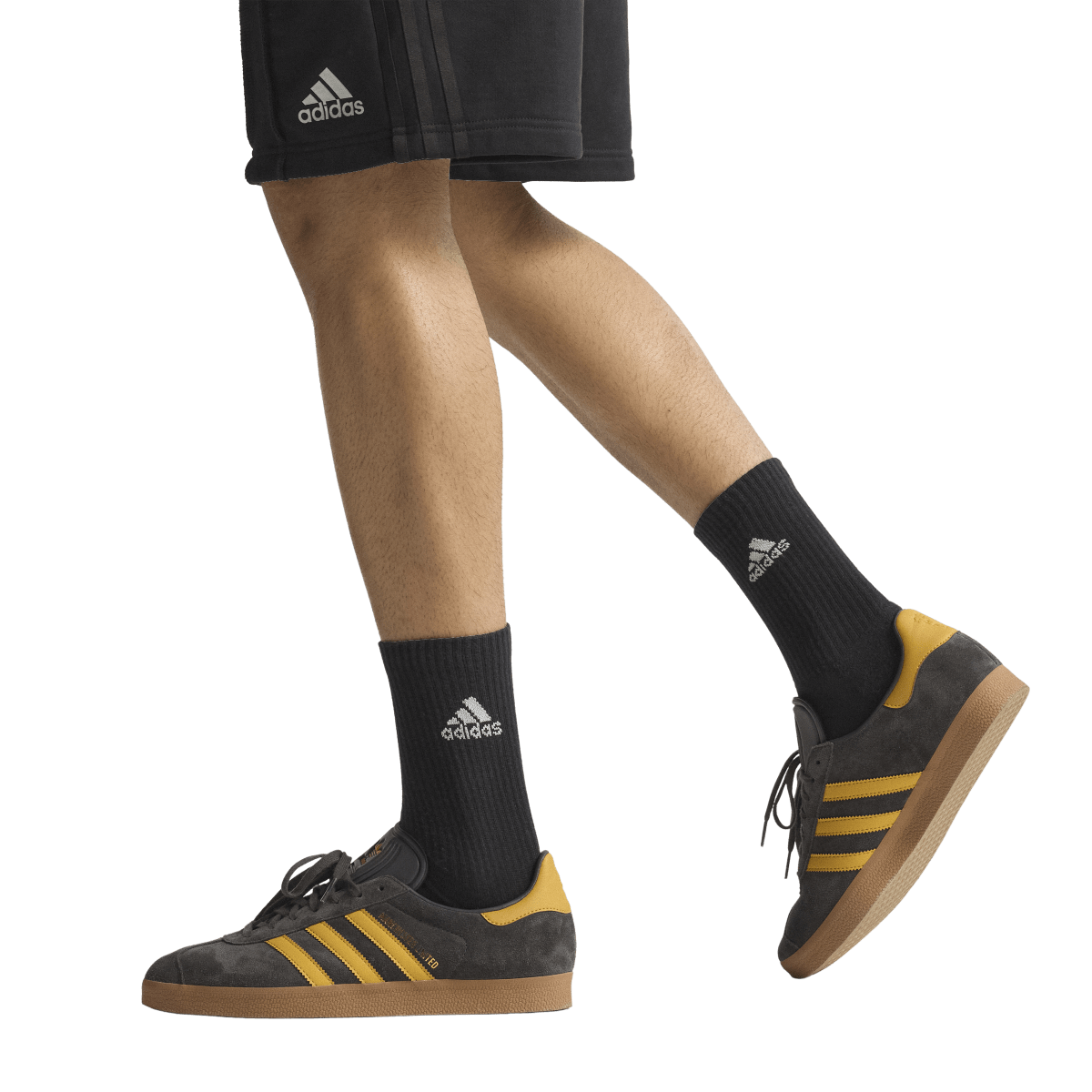 Adidas Gazelle Manchester United Third Kit Brown