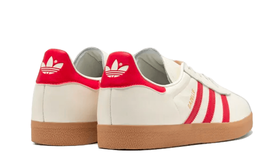 Adidas Gazelle Peru, Off White/Team Power Red 2/Gum (ID3720)