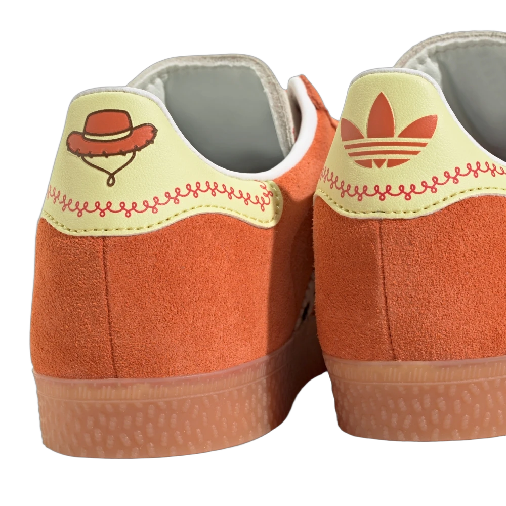 Adidas Gazelle Toy Story Jessie (PS), Orange/Cloud White/Gum 2 (JI0074)