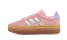 Adidas Gazlle Bold True Pink Gum, True Pink/Silver Metallic/Light Purple (JH5539)