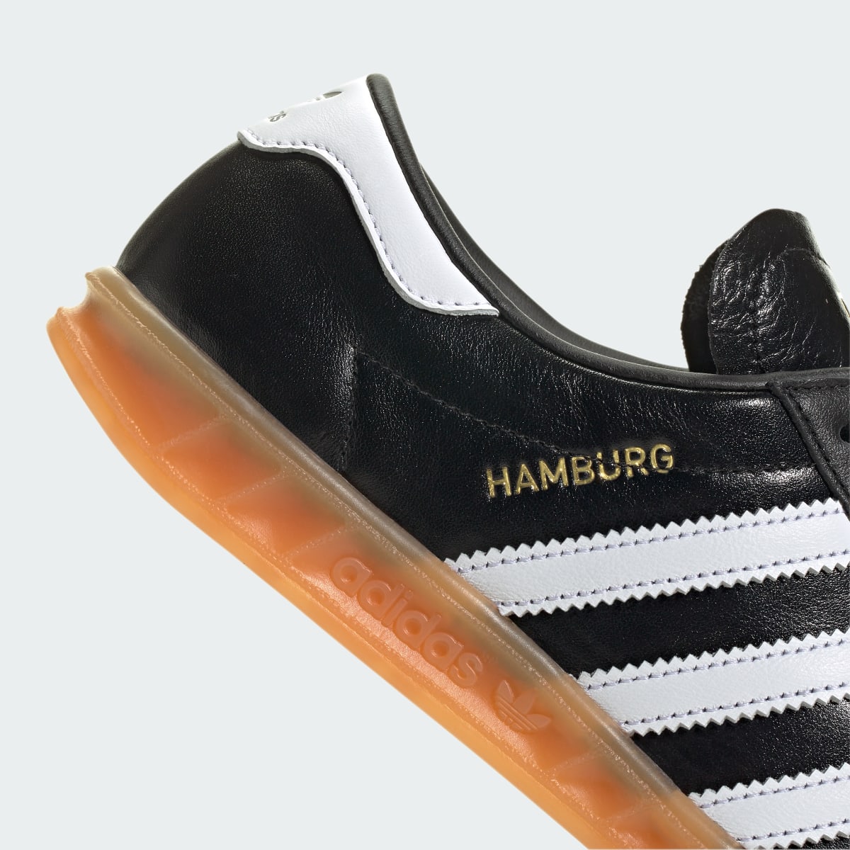 Adidas Hamburg Black White Gum