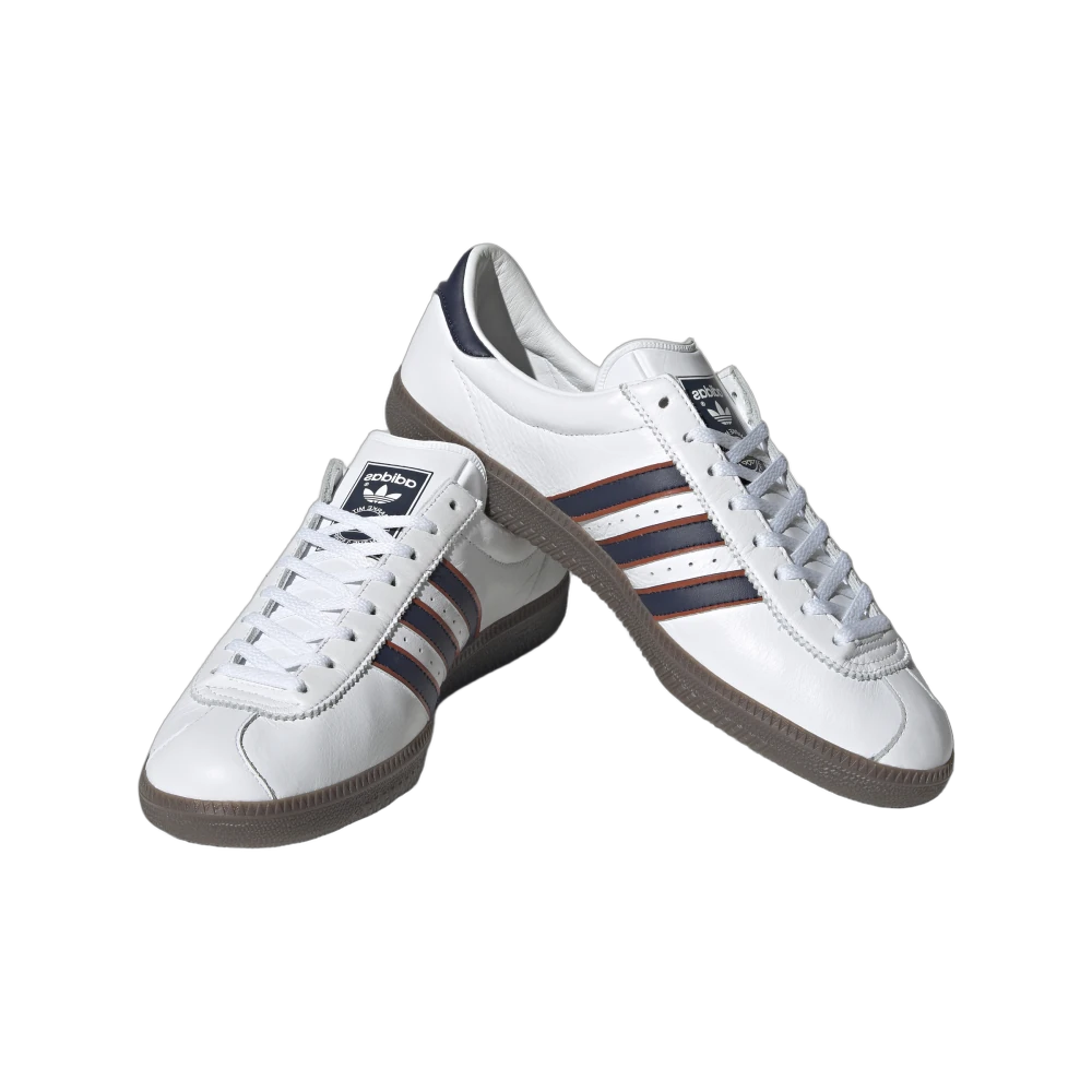 Adidas Hochelaga SPZL Cloud White Collegiate Navy, Cloud White/Collegiate Navy/Collegiate Orange (HQ4481)