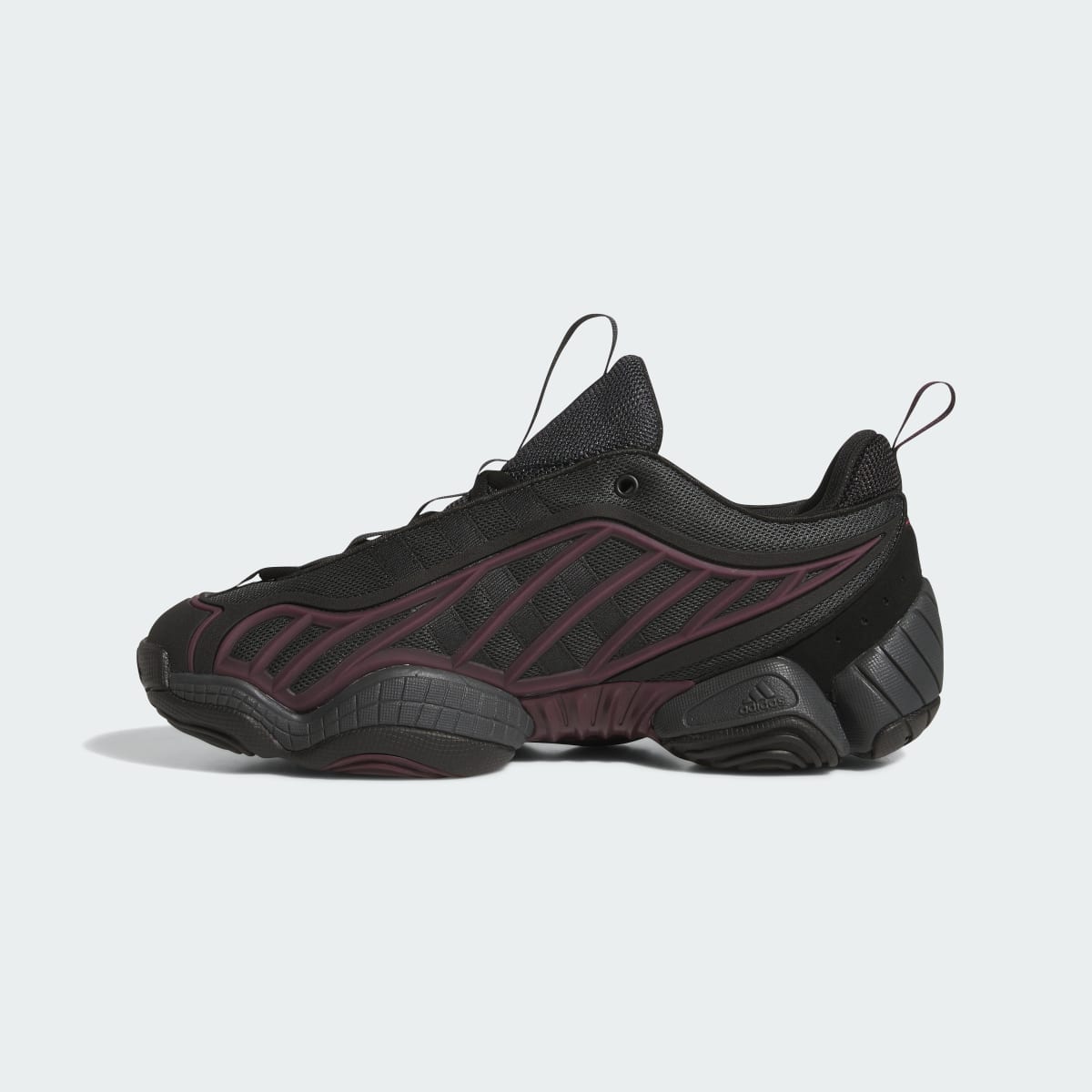 Adidas Intimidation Low Core Black Maroon Carbon