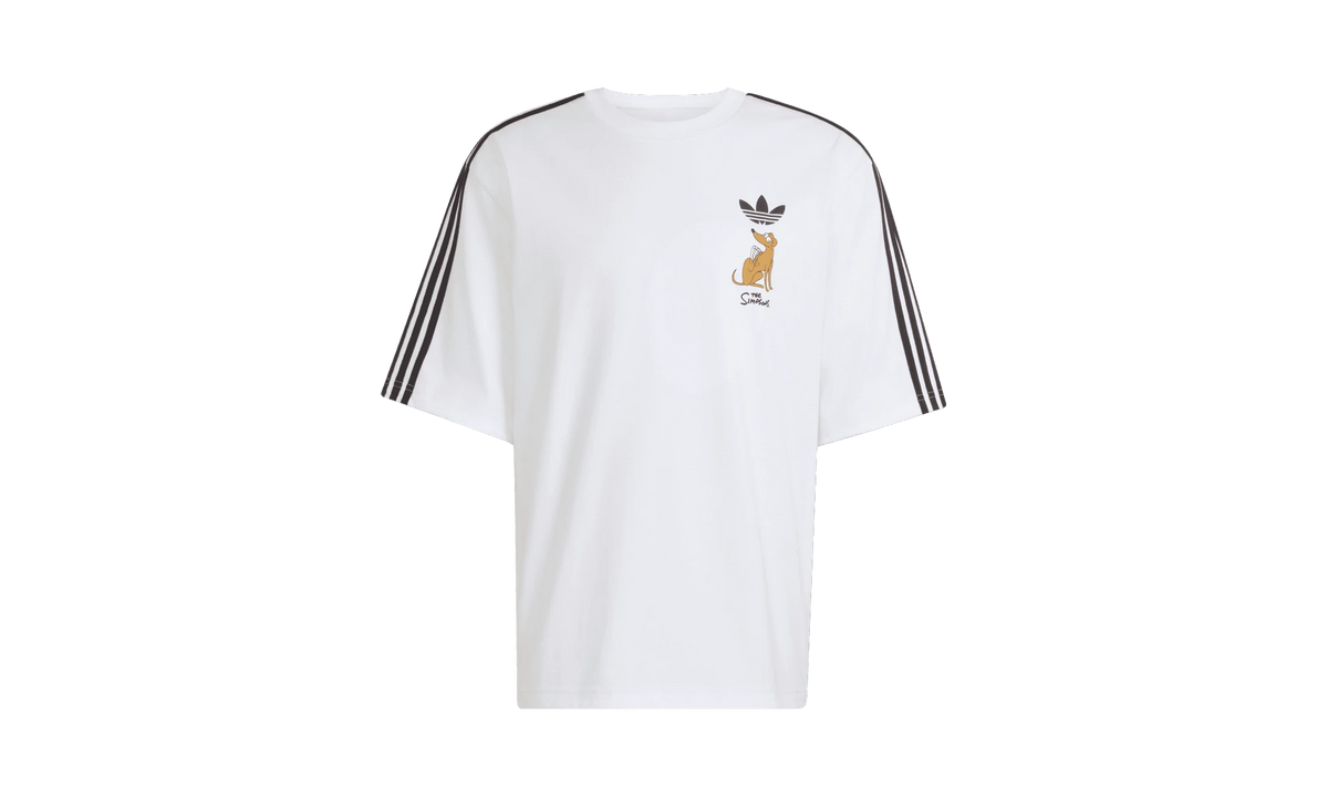 Adidas Little Santas Helper Graphic T-Shirt White