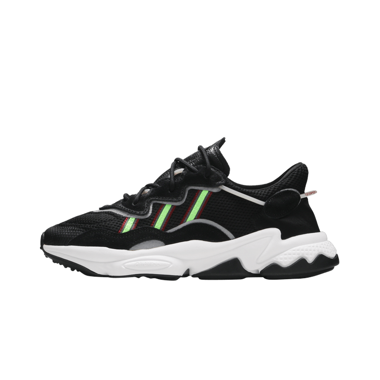 Adidas Ozweego Core Black Solar Green, Core Black/Solar Green/Onix (EE7002)