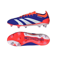 Adidas Predator Elite FG Lucid Blue Cloud White Solar Red