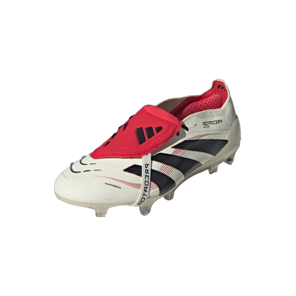 Adidas Predator Elite Foldover Tongue FG Goal Hunter Pack, Off White/Core Black/Pure Ruby (ID8968)