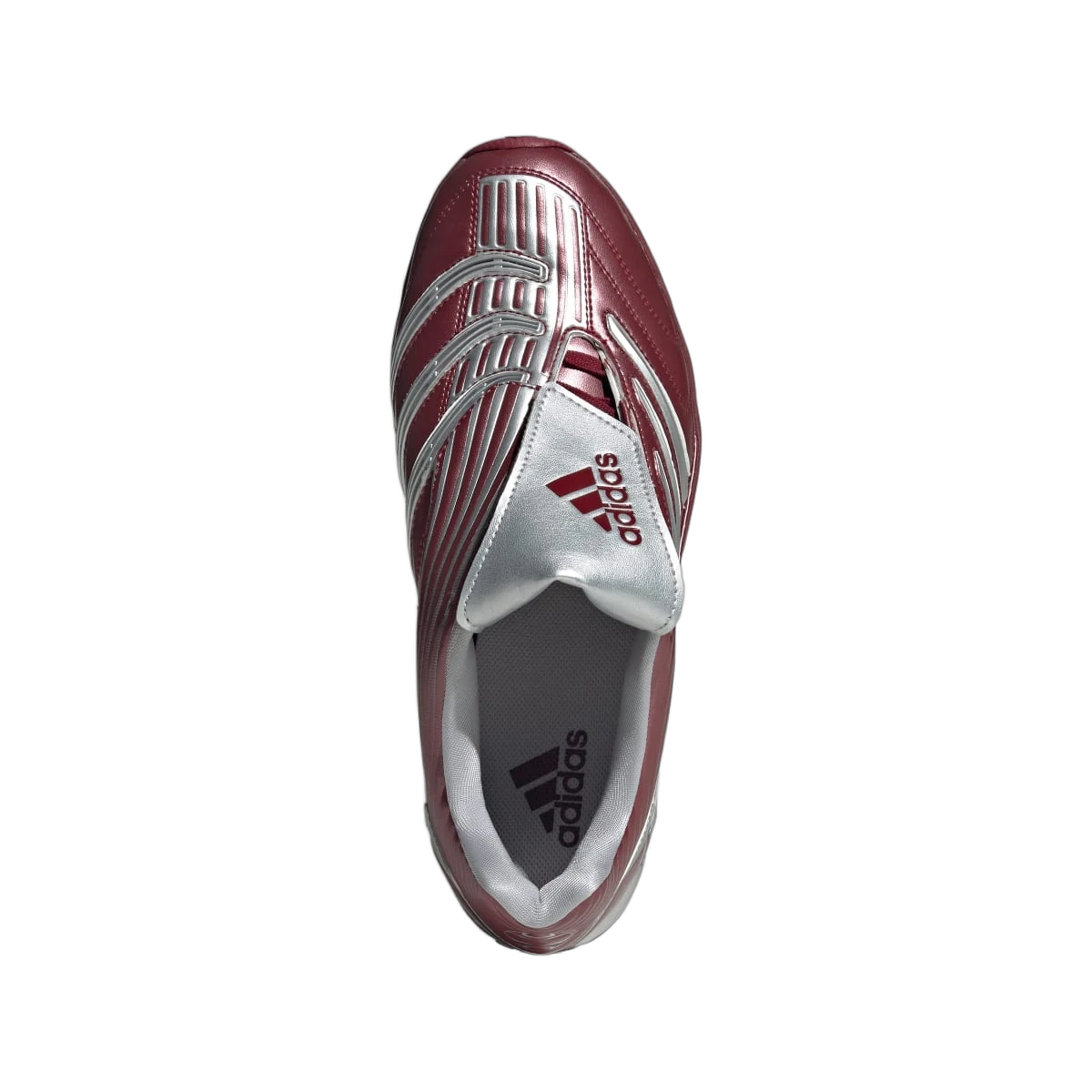 Adidas Predator Megaride Burgundy Silver Metallic